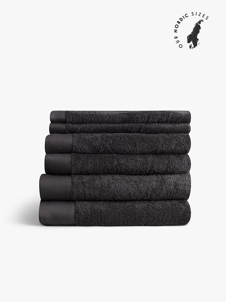 Spirit of the Nomad towelset  Lava Grey