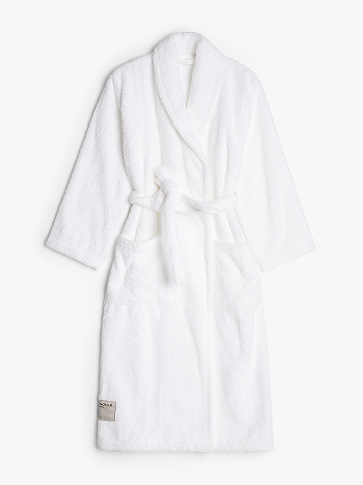 SPIRIT BATHROBE - Polar White in the group BATHROOM / ROBES at Spirit of the Nomad International AB (5000g)