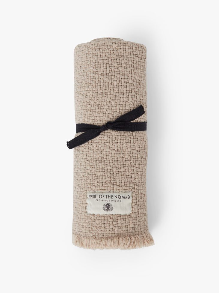 BATHMAT - Desert Beige in the group BATHROOM / BATH MATS at Spirit of the Nomad International AB (7000a)