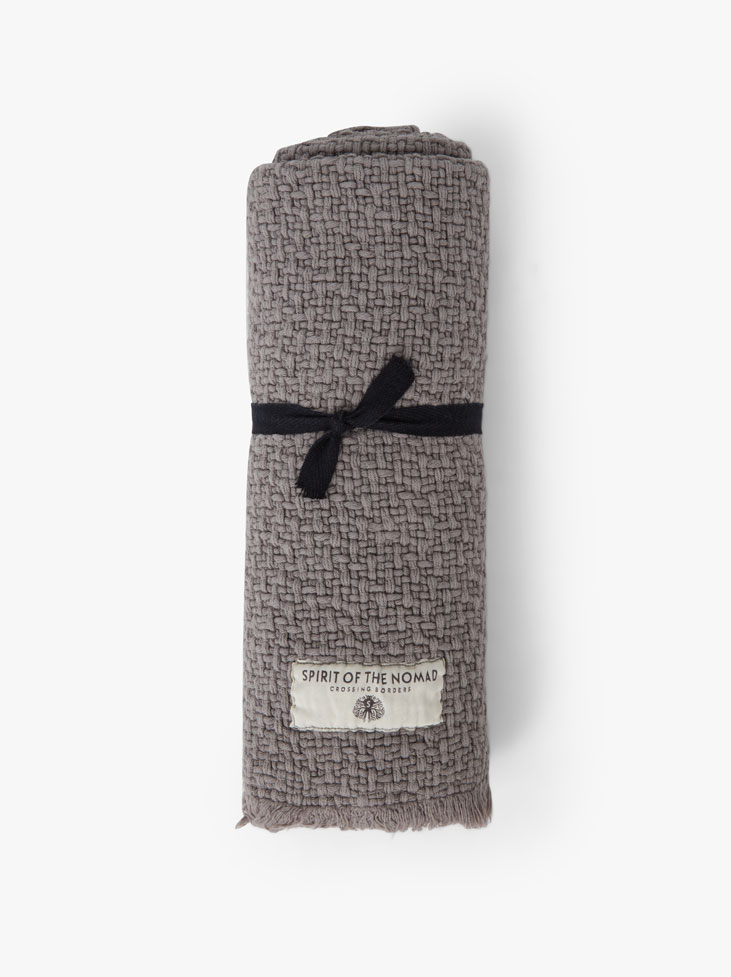 BATHMAT - Misty Grey in the group BATHROOM / BATH MATS at Spirit of the Nomad International AB (7000b)