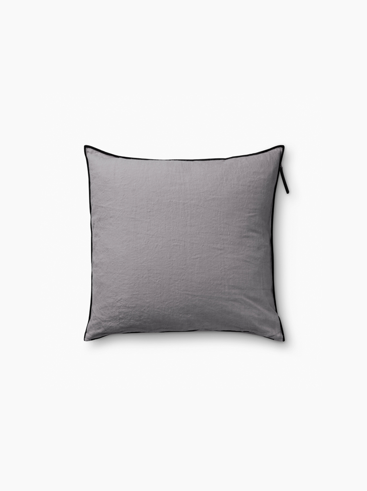 Spirit of the Nomad  exclusive cushion cover 100% linen. Stone Greige 