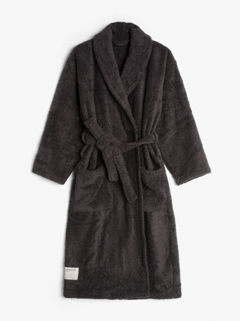 SPIRIT BATHROBE - Lava Grey