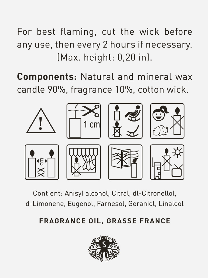 Scented Candle Orange Blossom Fig