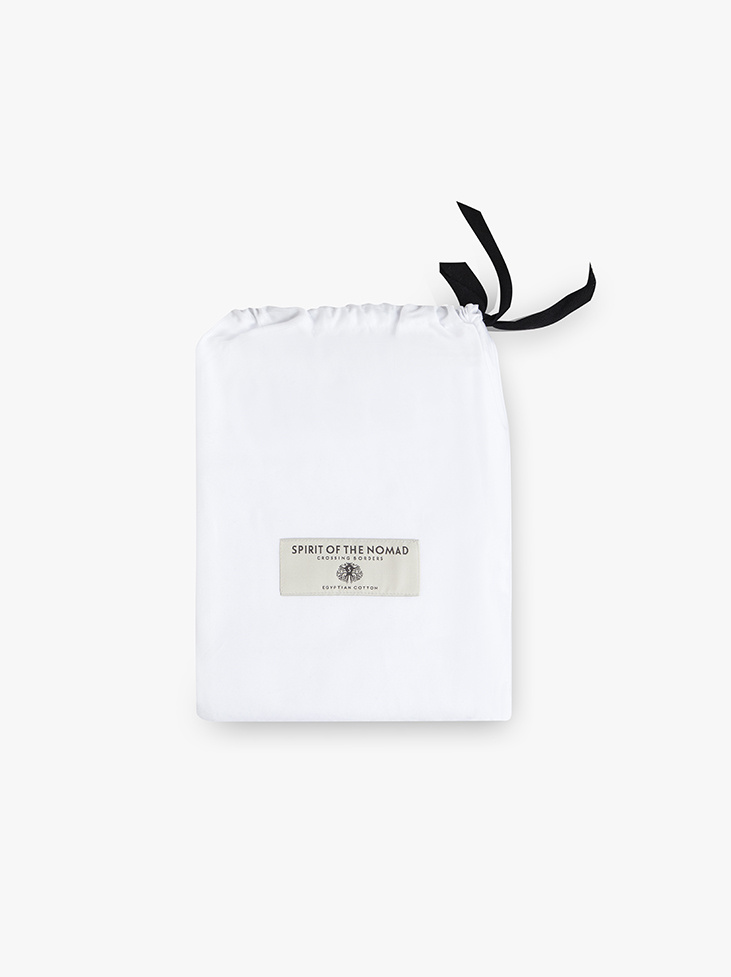 Spirit of the Nomad pillowcase Pure White