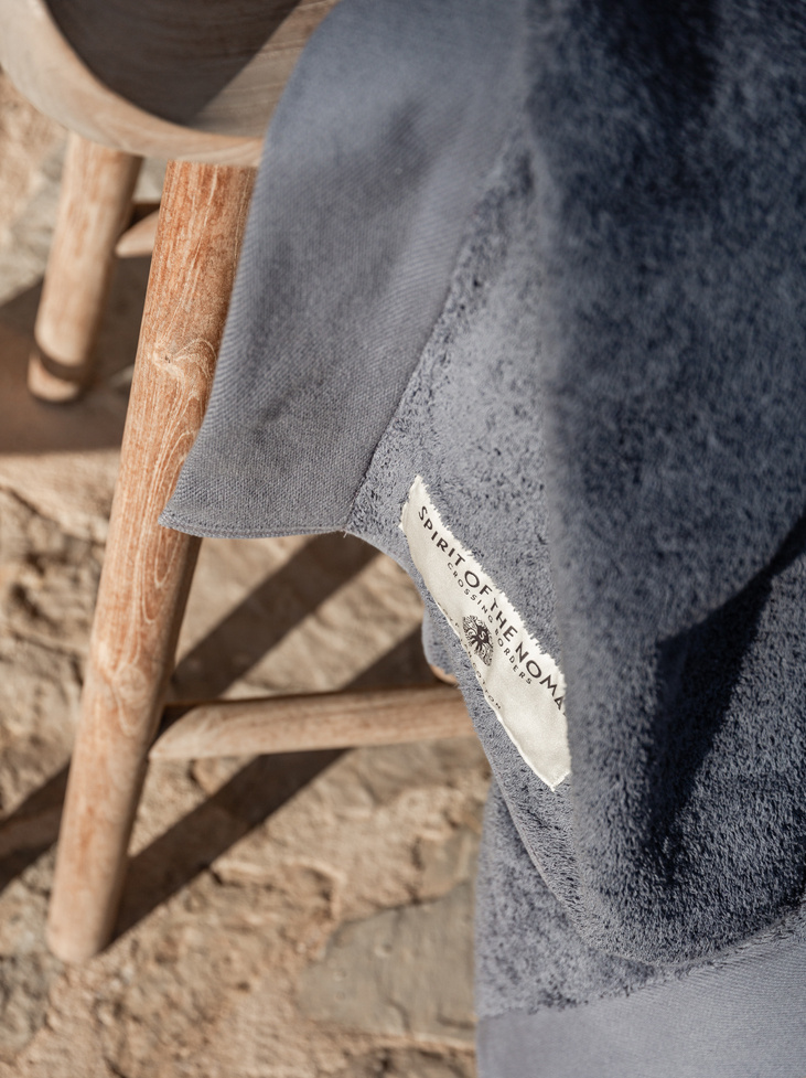 Spirit of the Nomad Towel Foggy Blue 100x150 cm