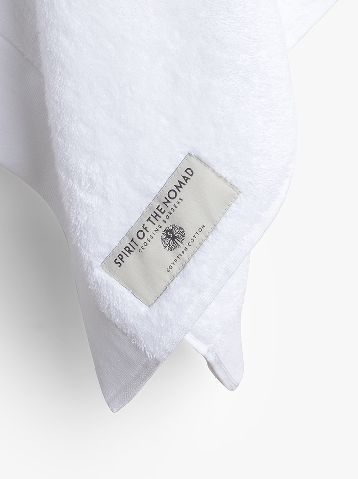 Spirit of the Nomad Towelset  Polar White