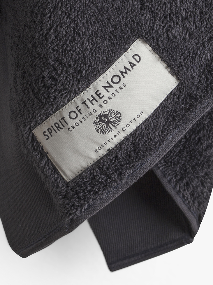 SPIRIT TOWEL SET LARGE - Lava Grey, Nordic