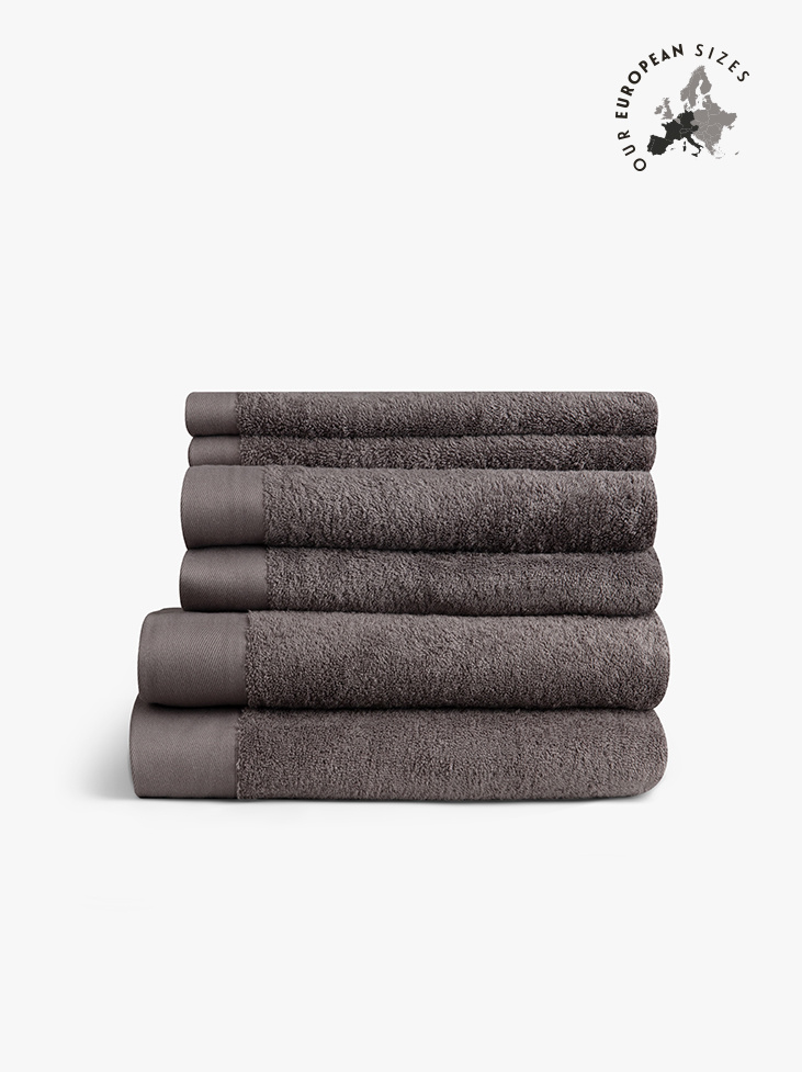 SPIRIT TOWEL SET SMALL - Misty Grey, Europe