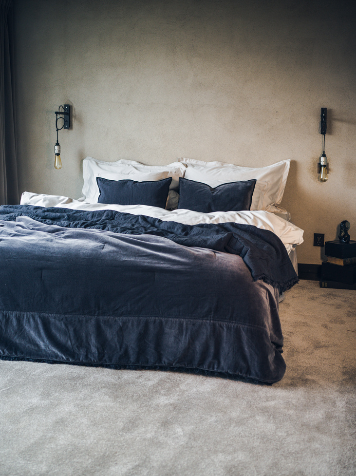 BEDSPREAD - Lava Grey