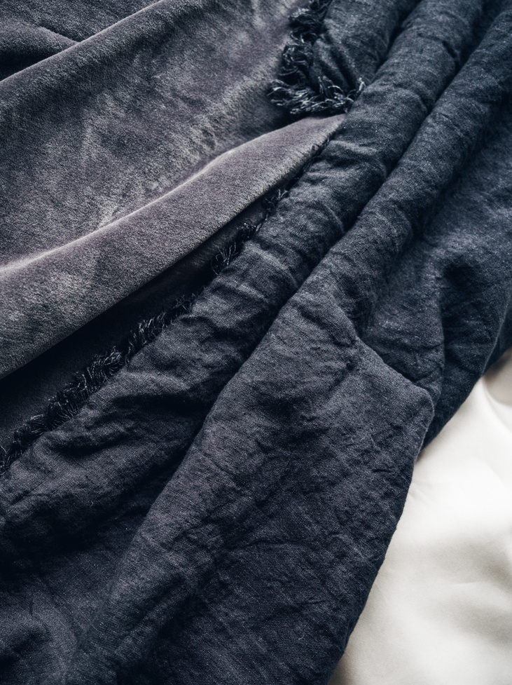 BEDSPREAD - Lava Grey