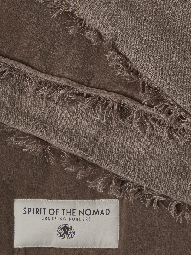 BEDSPREAD - Ash Brown