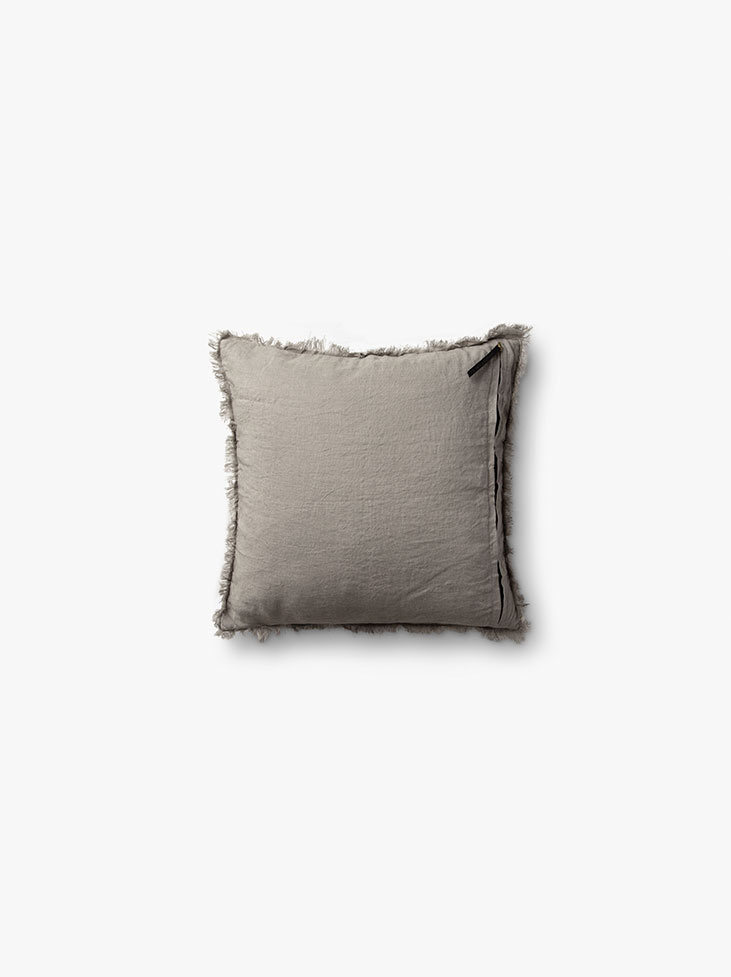 Cushion Cover - Washed Linen Stone Greige