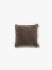 CUSHION COVER VELVET & LINEN - Ash Brown CUSHION COVER VELVET & LINEN - Ash Brown