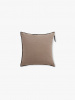 CUSHION COVER  WASHED LINEN - Ash Brown CUSHION COVER  WASHED LINEN - Ash Brown